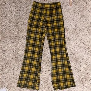 Plaid Yellow Pants SOLD